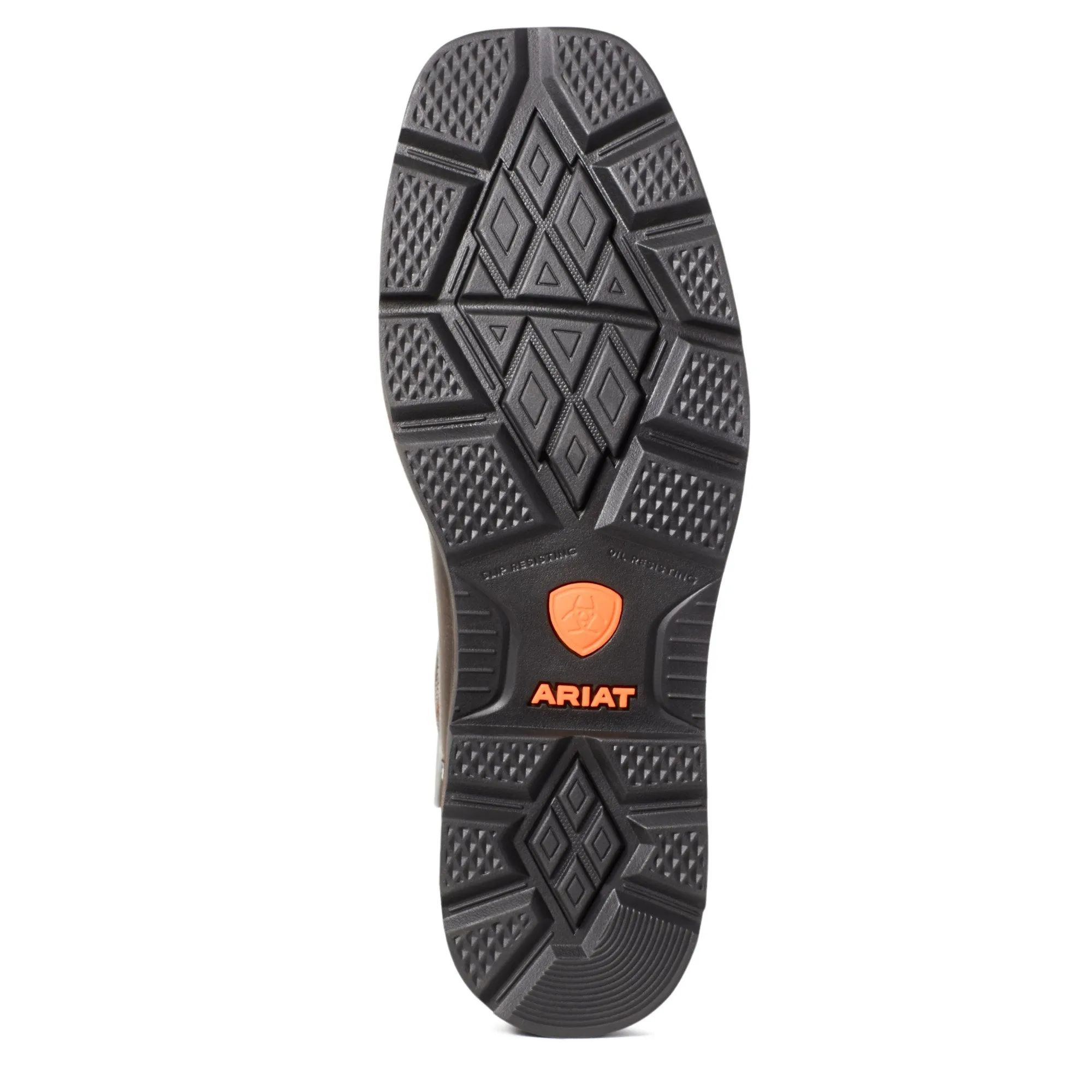 10034717  Ariat Men's Groundwork Steel Toe Brown/Bitter Brown