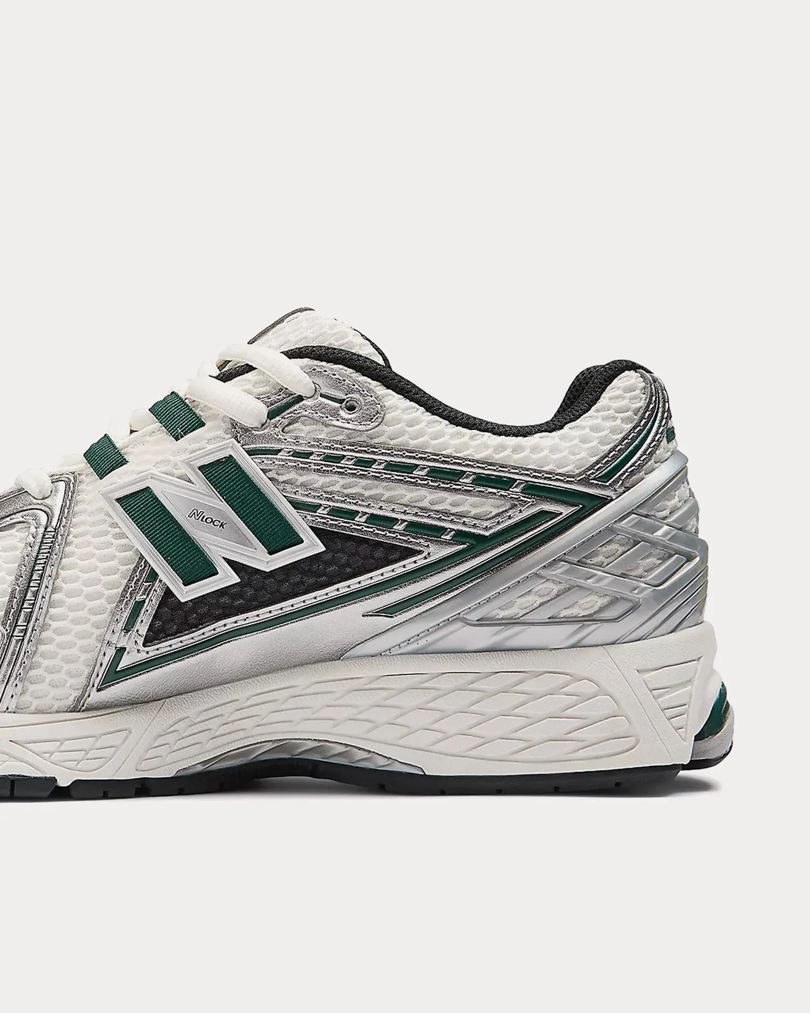 1906r Silver Metallic / Nightwatch Green / Sea Salt Low Top Sneakers
