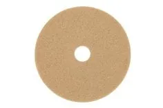 3M™ Tan Burnish Pad 3400, 20 in, 5/Case