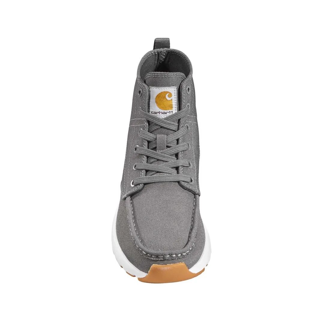 5" Women's Haslett Moc Toe Canvas Soft-Toe Chukka Grey