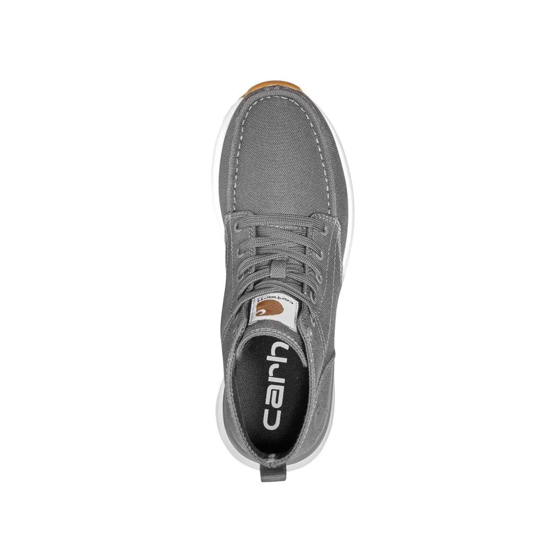 5" Women's Haslett Moc Toe Canvas Soft-Toe Chukka Grey