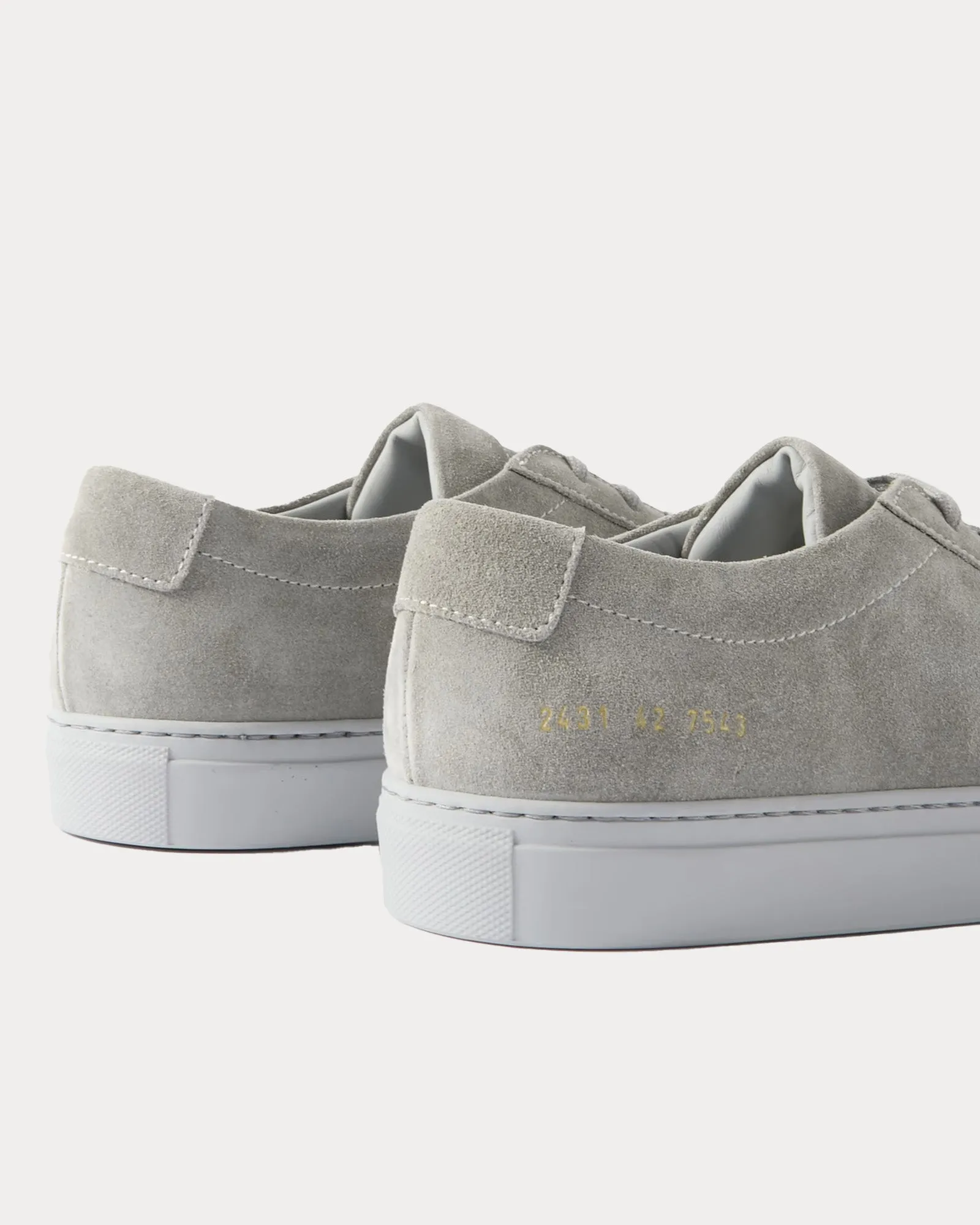 Achilles Suede Grey Low Top Sneakers