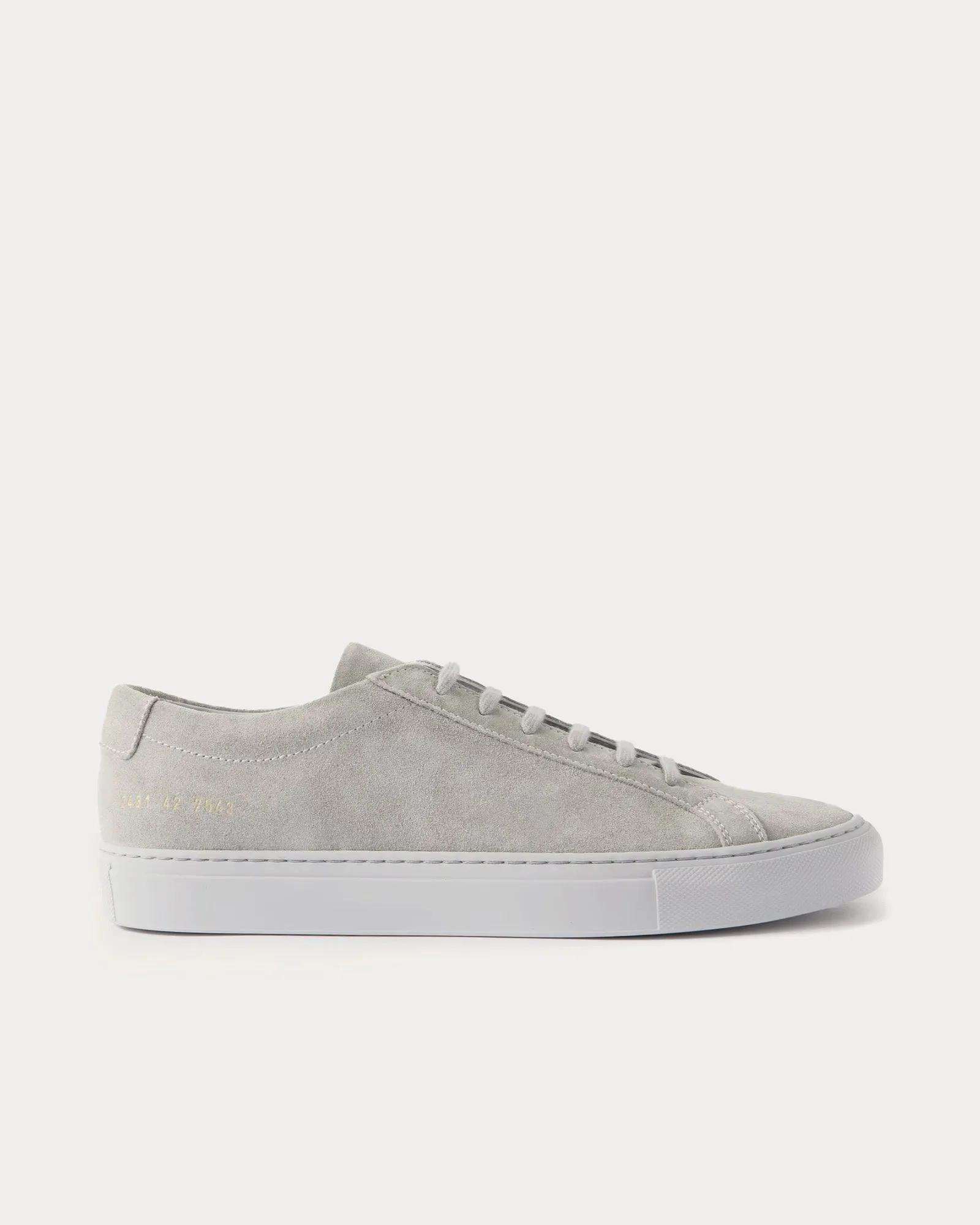 Achilles Suede Grey Low Top Sneakers