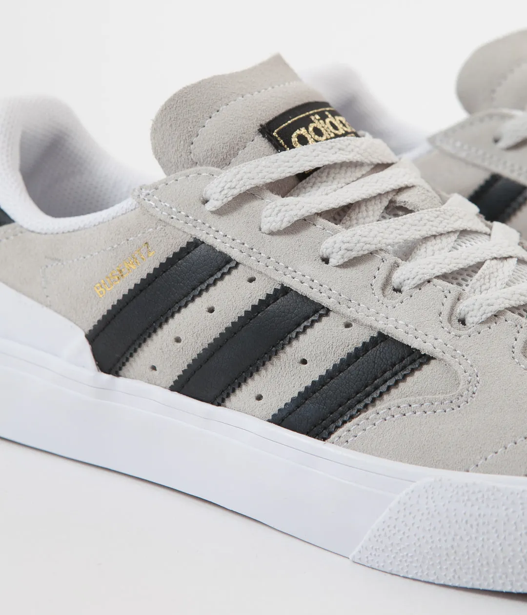 Adidas Busenitz Vulc II Shoes - White / Core Black / Gum4