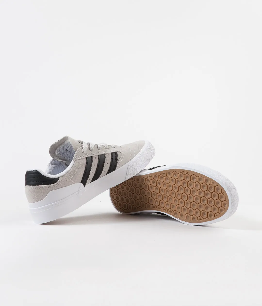 Adidas Busenitz Vulc II Shoes - White / Core Black / Gum4
