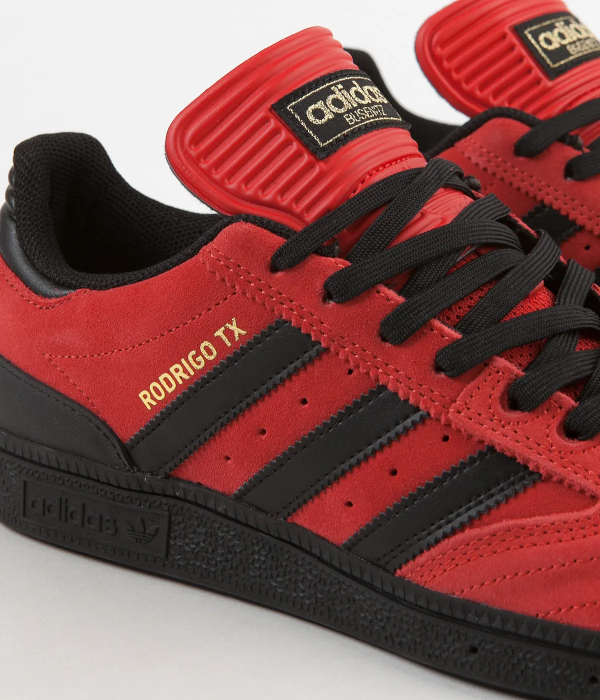 Adidas Busenitz x Rodrigo Shoes - Scarlet / Core Black / Gold