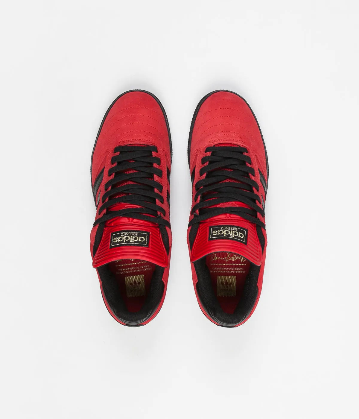 Adidas Busenitz x Rodrigo Shoes - Scarlet / Core Black / Gold