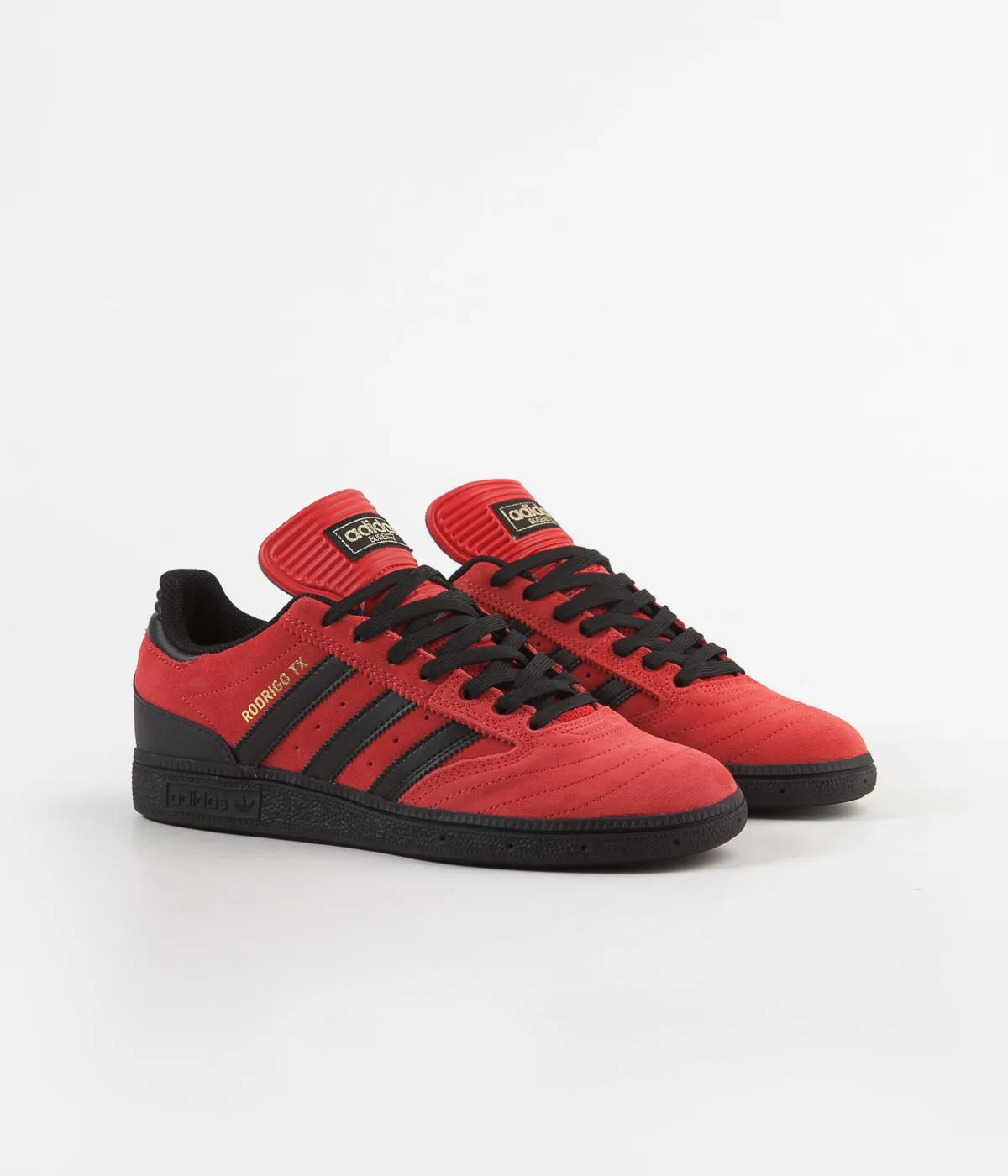 Adidas Busenitz x Rodrigo Shoes - Scarlet / Core Black / Gold