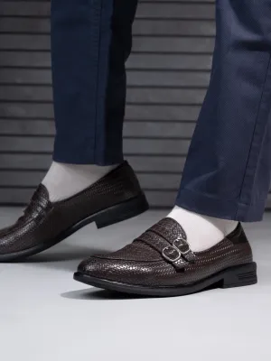 Alberto Torresi Palermo Bordo Men's Double Monk Strap Shoes