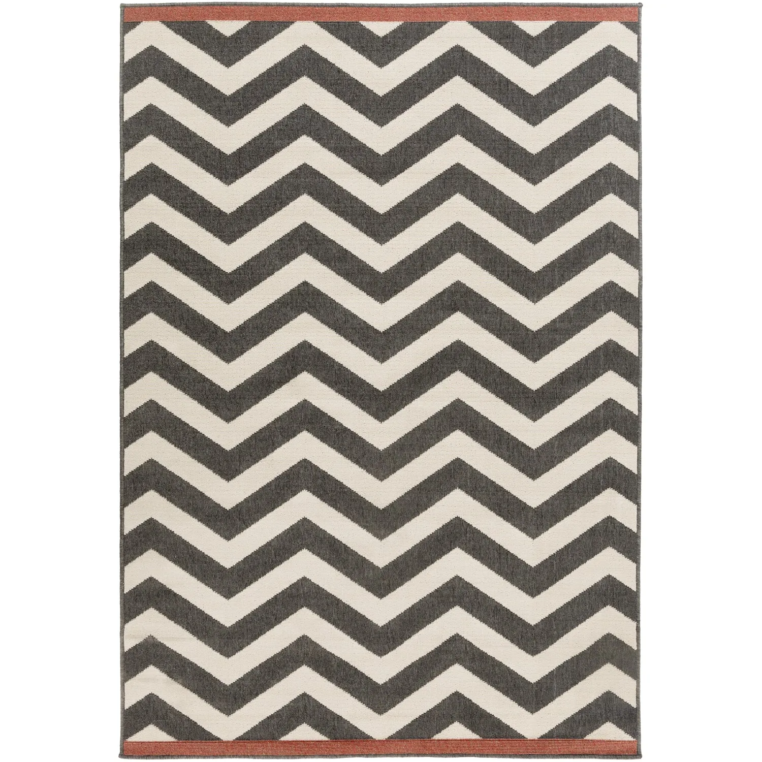 Alfresco Beige & Black Rug