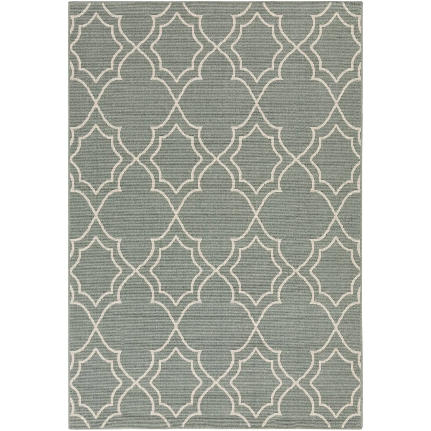 Alfresco Outdoor Rug in Sage & Cream