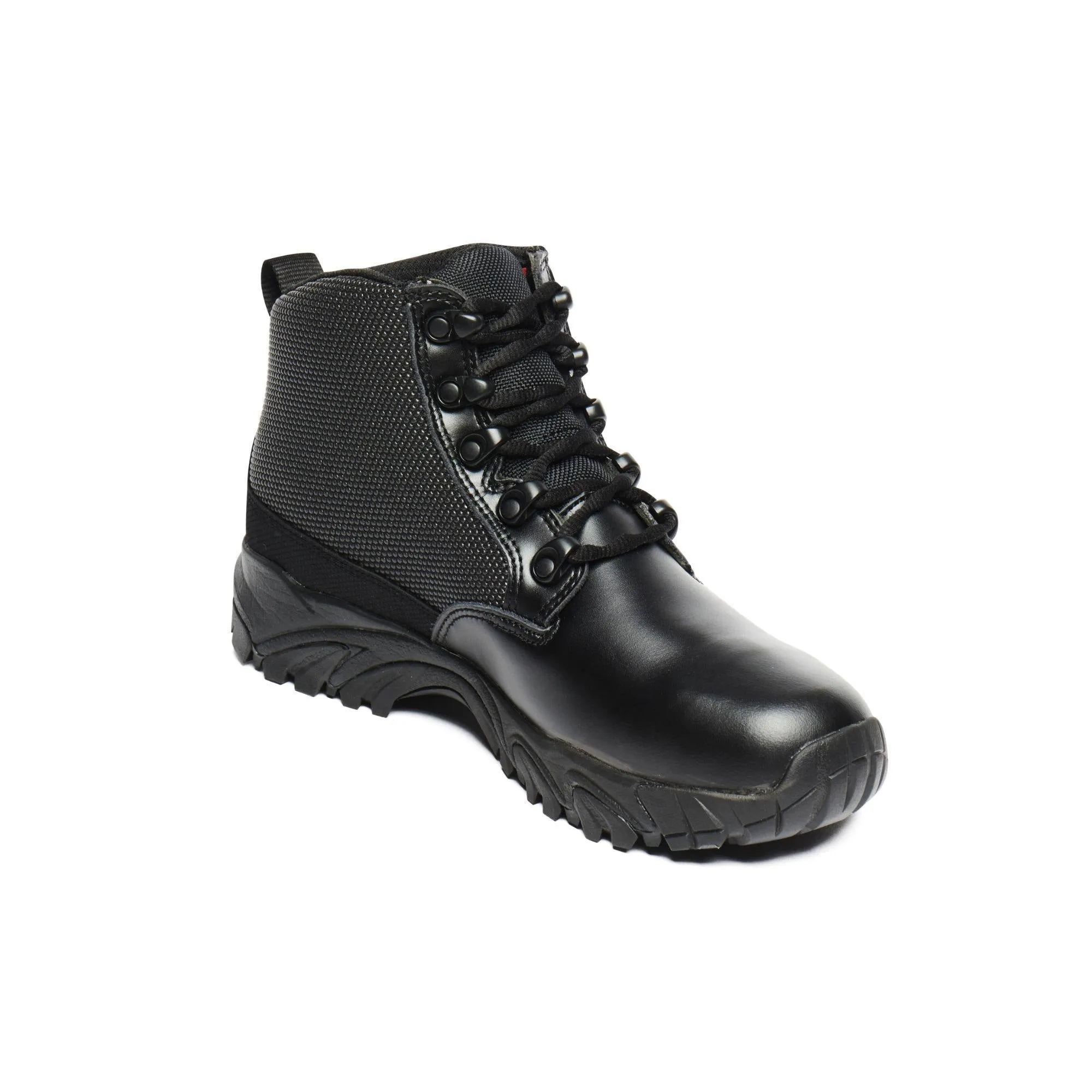[ALL MUST GO CLEARANCE SALES] ALTAI® 6" Black Waterproof Tactical Boots with Leather Toe (MFT100-S)