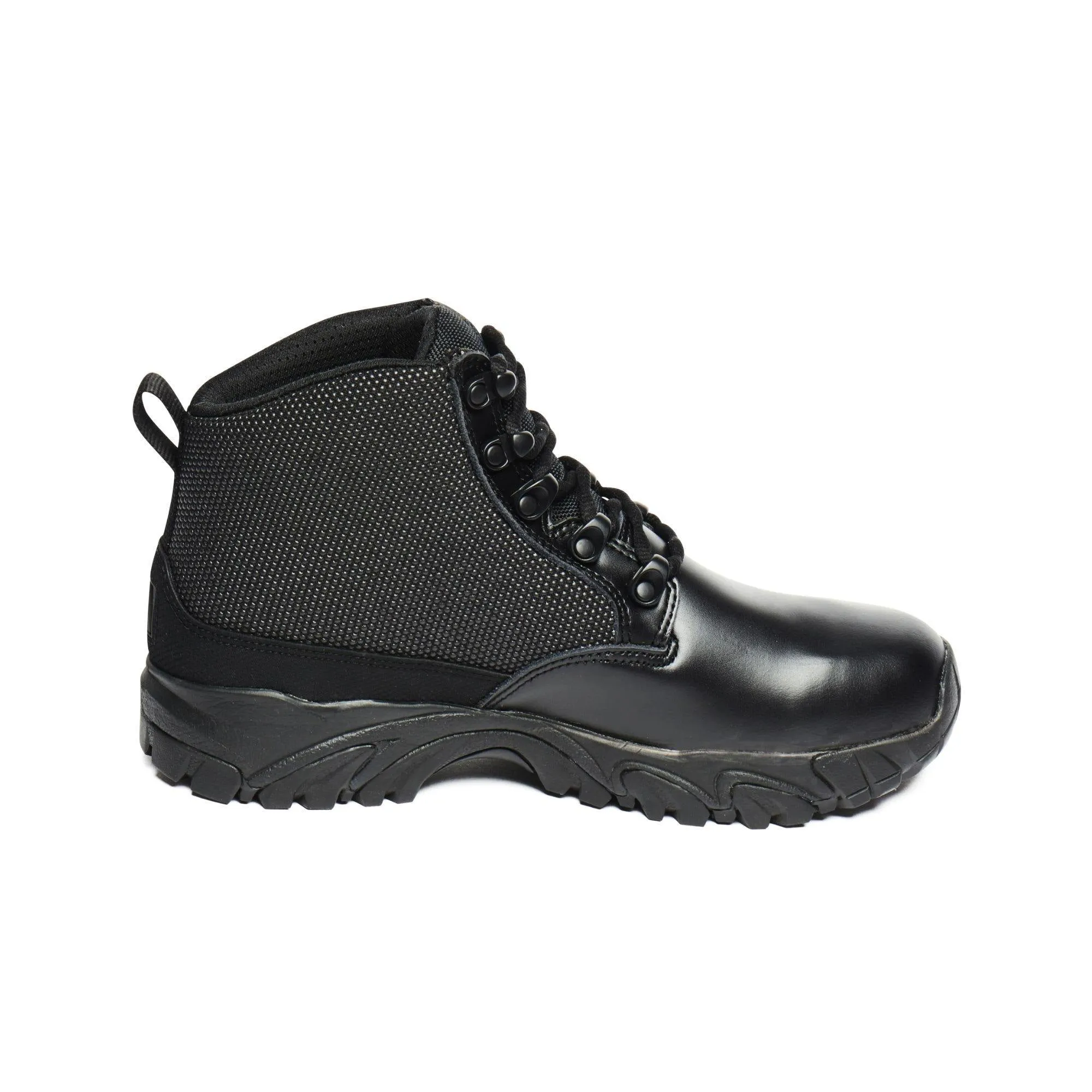 [ALL MUST GO CLEARANCE SALES] ALTAI® 6" Black Waterproof Tactical Boots with Leather Toe (MFT100-S)