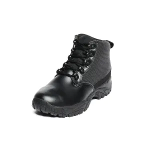 [ALL MUST GO CLEARANCE SALES] ALTAI® 6" Black Waterproof Tactical Boots with Leather Toe (MFT100-S)