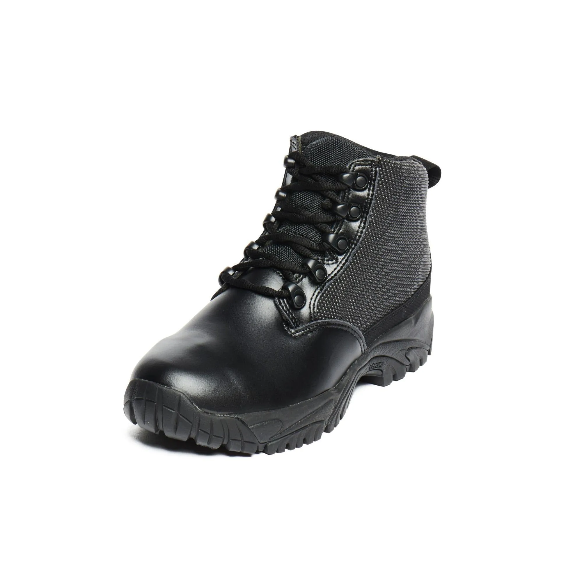 [ALL MUST GO CLEARANCE SALES] ALTAI® 6" Black Waterproof Tactical Boots with Leather Toe (MFT100-S)