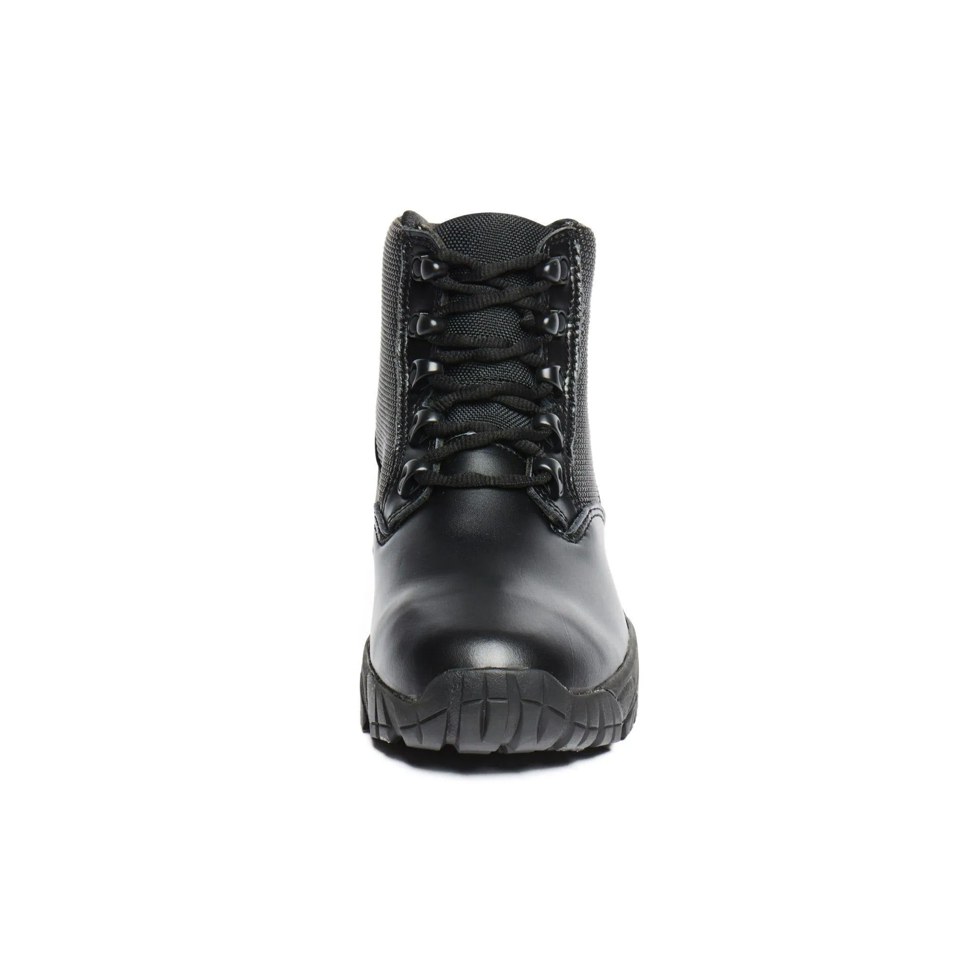 [ALL MUST GO CLEARANCE SALES] ALTAI® 6" Black Waterproof Tactical Boots with Leather Toe (MFT100-S)