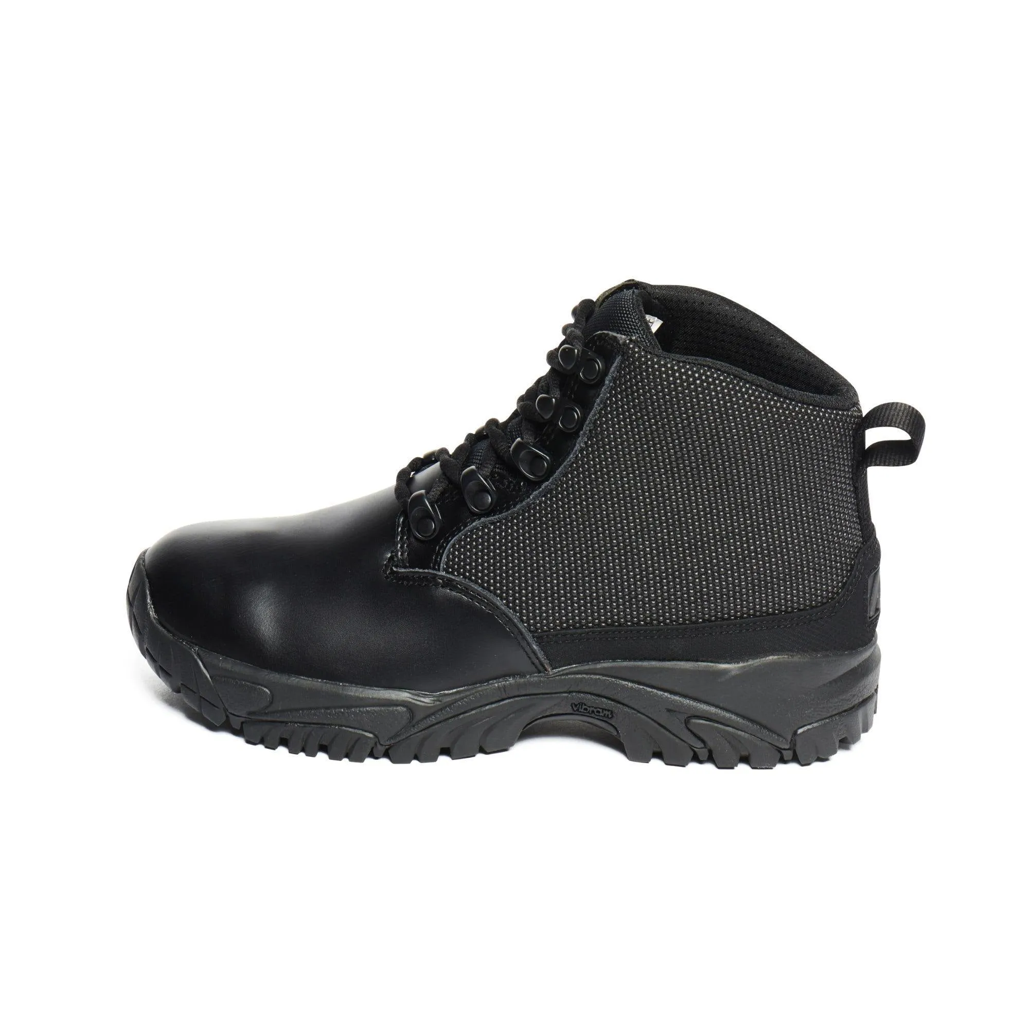 [ALL MUST GO CLEARANCE SALES] ALTAI® 6" Black Waterproof Tactical Boots with Leather Toe (MFT100-S)