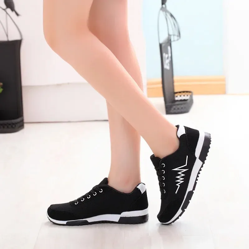 Alyssa – Women's Lace-Up Wedge Sneakers