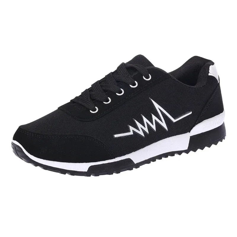 Alyssa – Women's Lace-Up Wedge Sneakers
