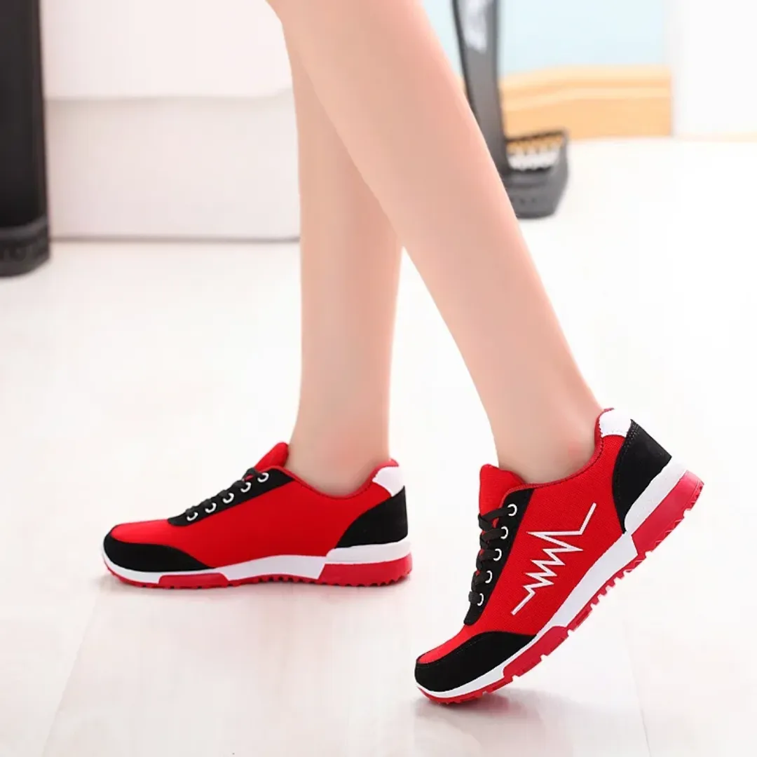 Alyssa – Women's Lace-Up Wedge Sneakers