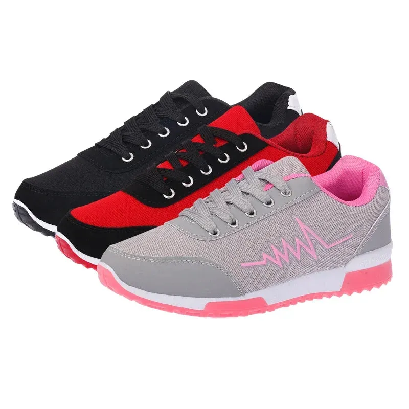 Alyssa – Women's Lace-Up Wedge Sneakers