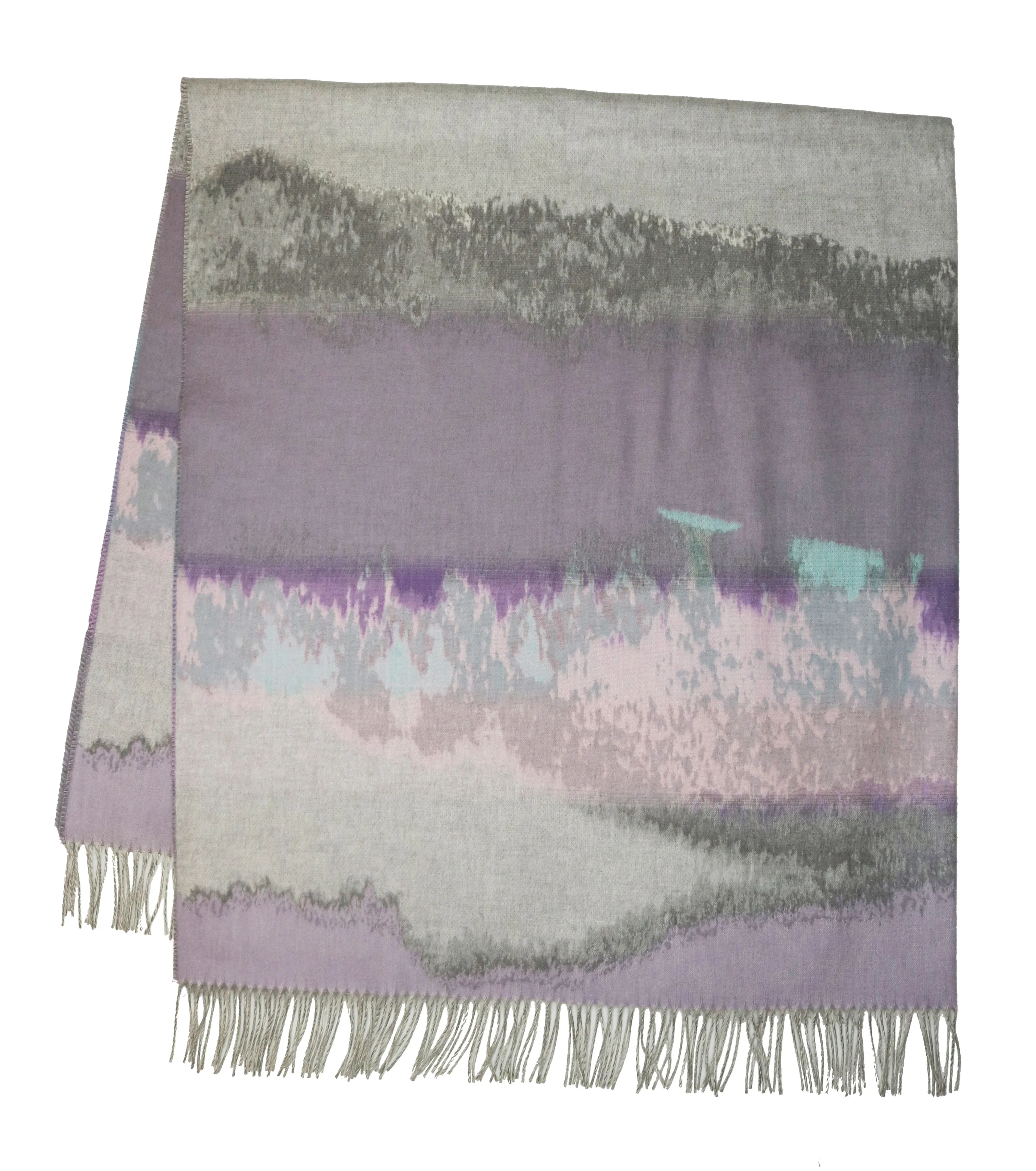 Amethyst Skies Woven Cashmink Throw