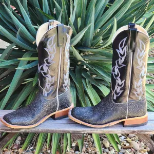 Anderson Bean Grey Safari Giraffe Square Toe Boots