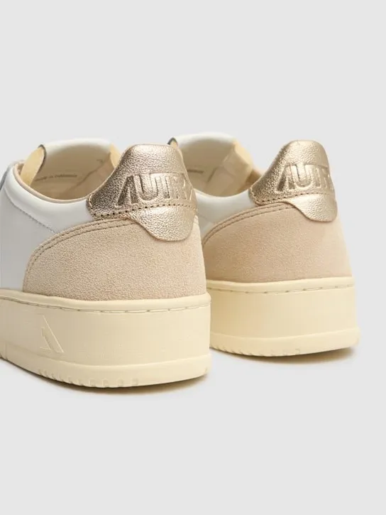 Autry   Medalist low suede sneakers 