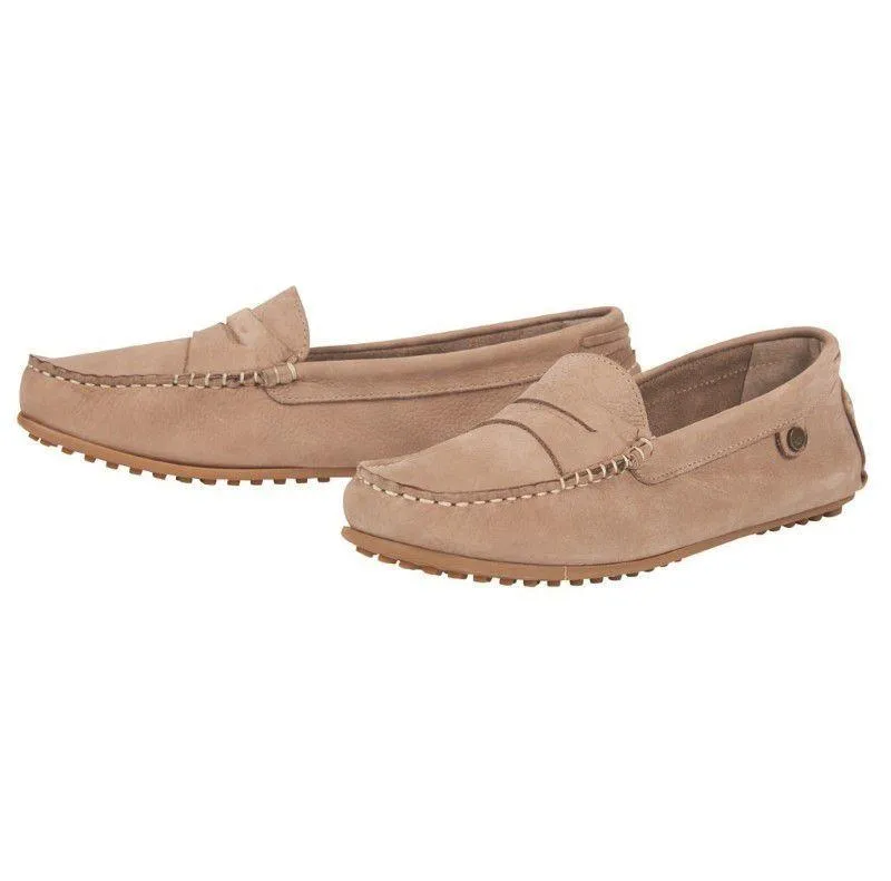 Barbour Ladies Danica Driving Shoe - Stone