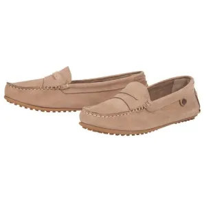 Barbour Ladies Danica Driving Shoe - Stone