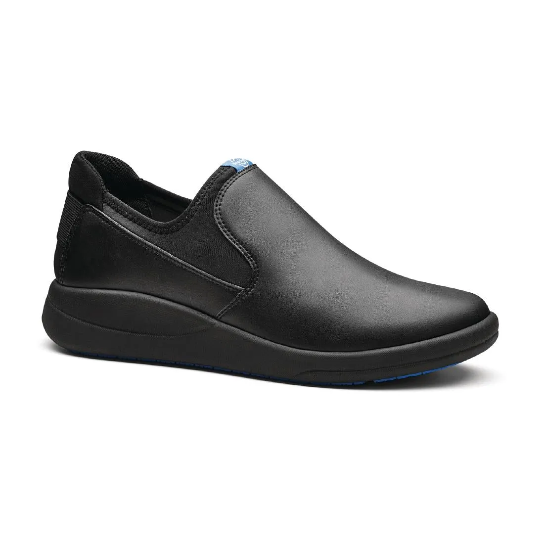 BB741-43 WearerTech Vitalise Slip on Shoe Black/Black with Modular Insole Size 43
