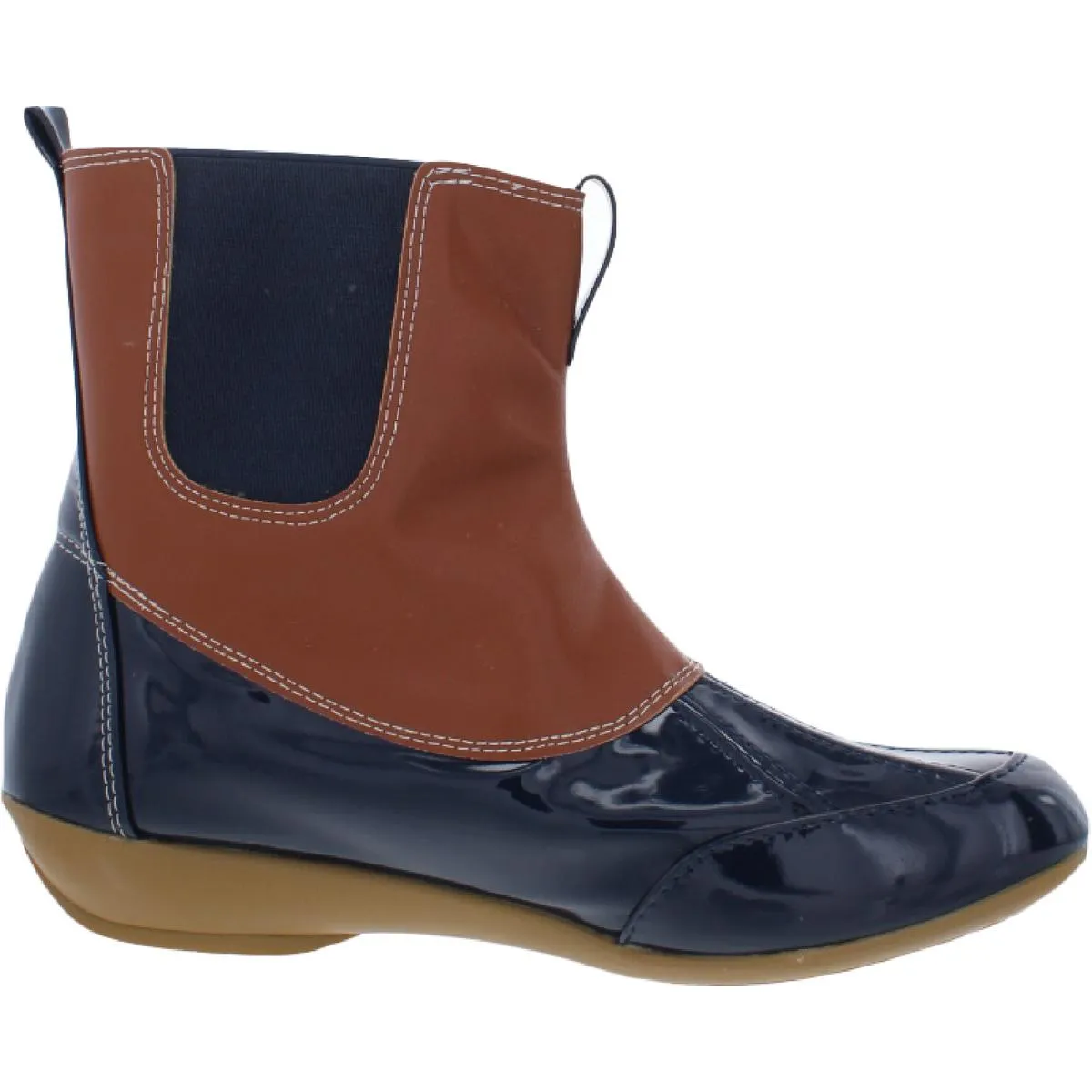 Beacon Womens Splish Splash Water Resistant Pull On Rain Boots
