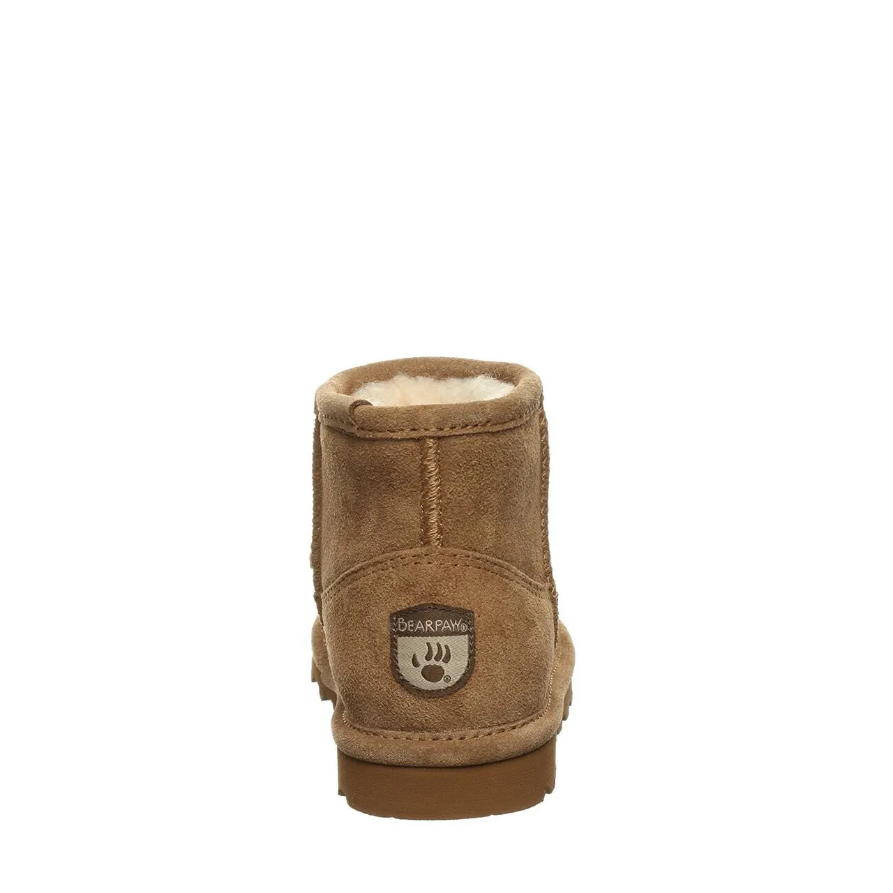 Bearpaw Youth Alyssa Short Fur Boot - Hickory II 2130Y