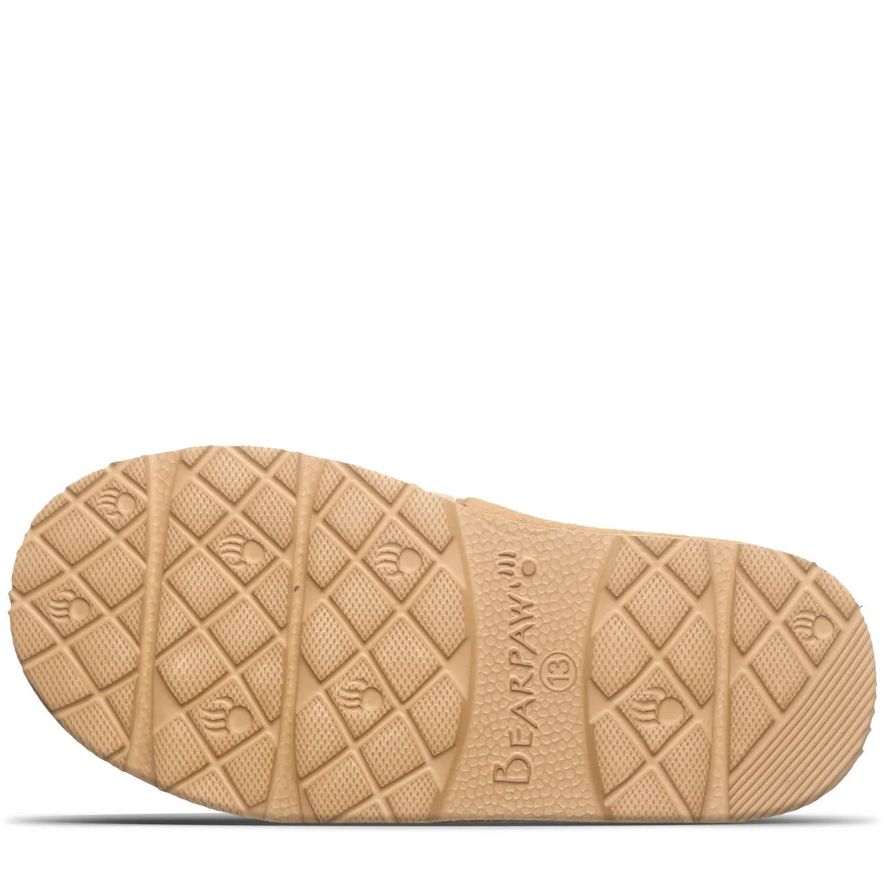 Bearpaw Youth Martis Platform Slip-On Slipper - Iced Coffee Solid 3038Y