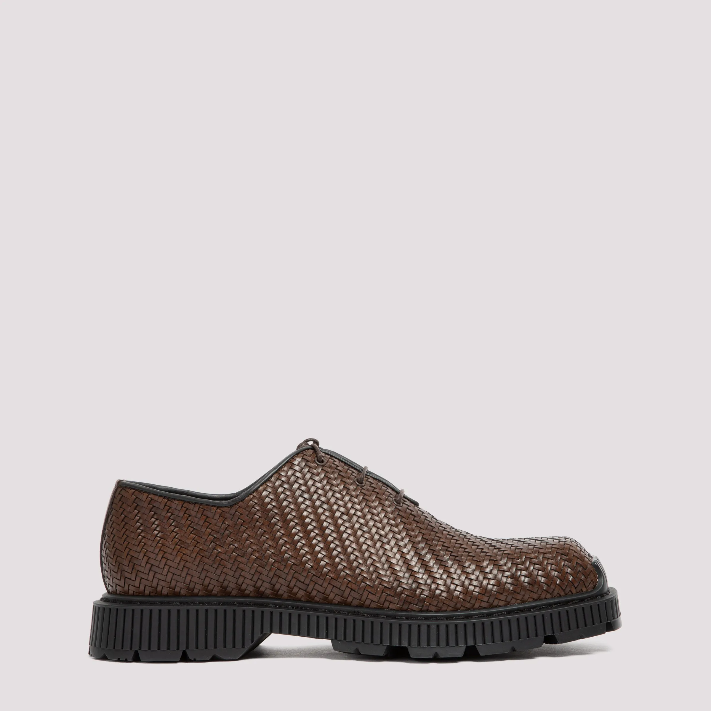 Berluti Woven Effect Lace-Up Shoes