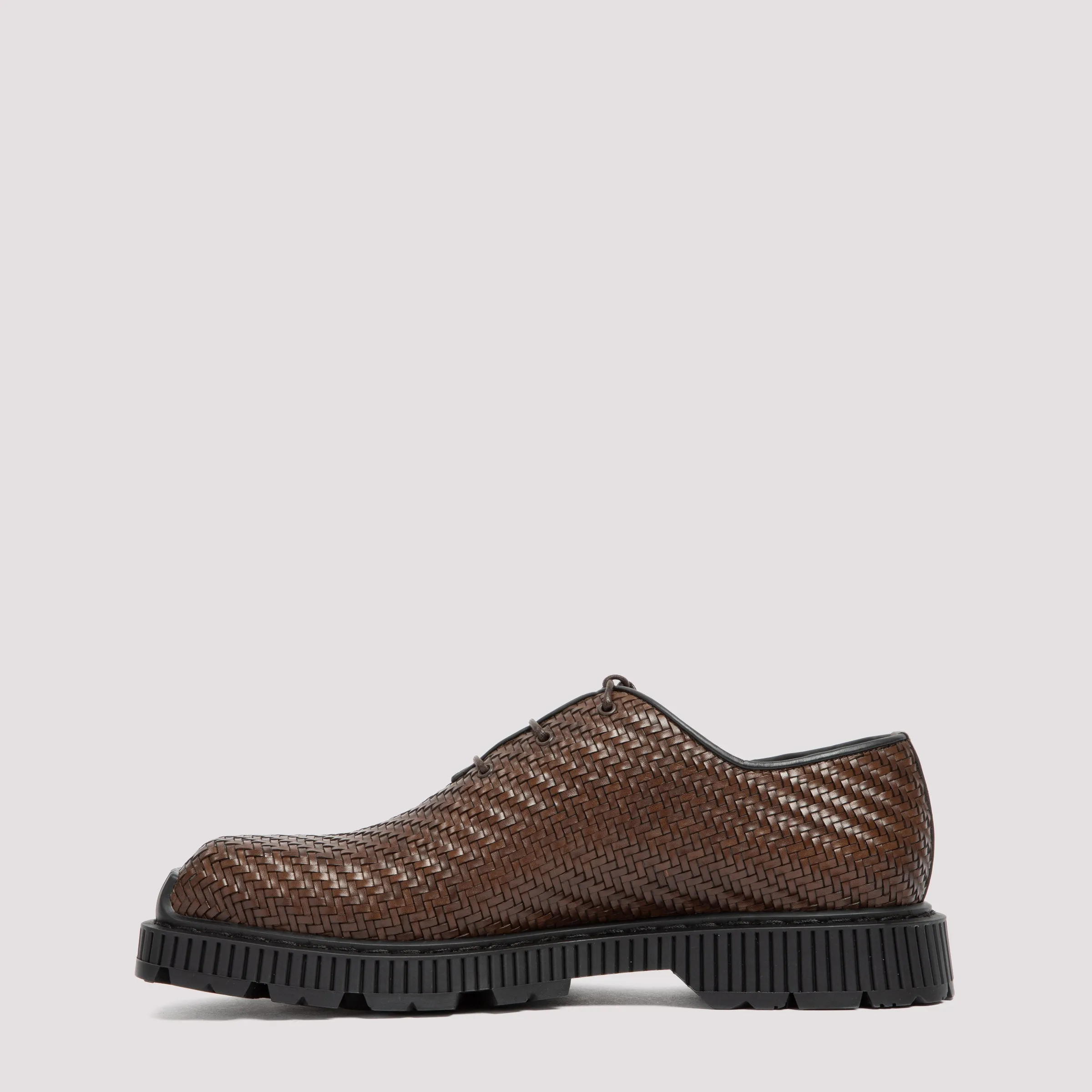 Berluti Woven Effect Lace-Up Shoes