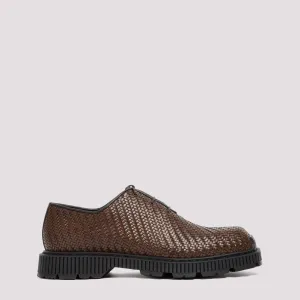 Berluti Woven Effect Lace-Up Shoes