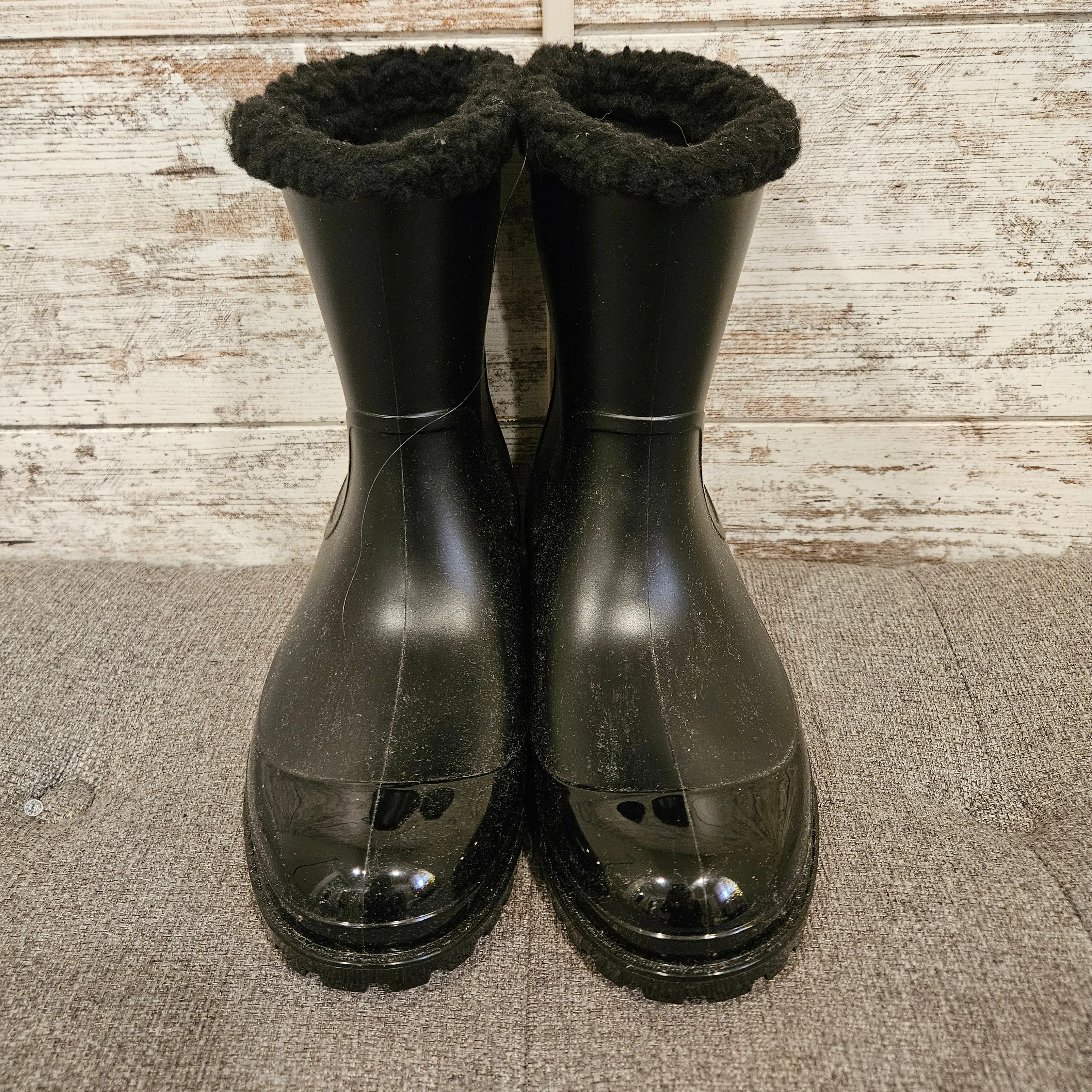 BLACK RAIN BOOTS (NEW) $198