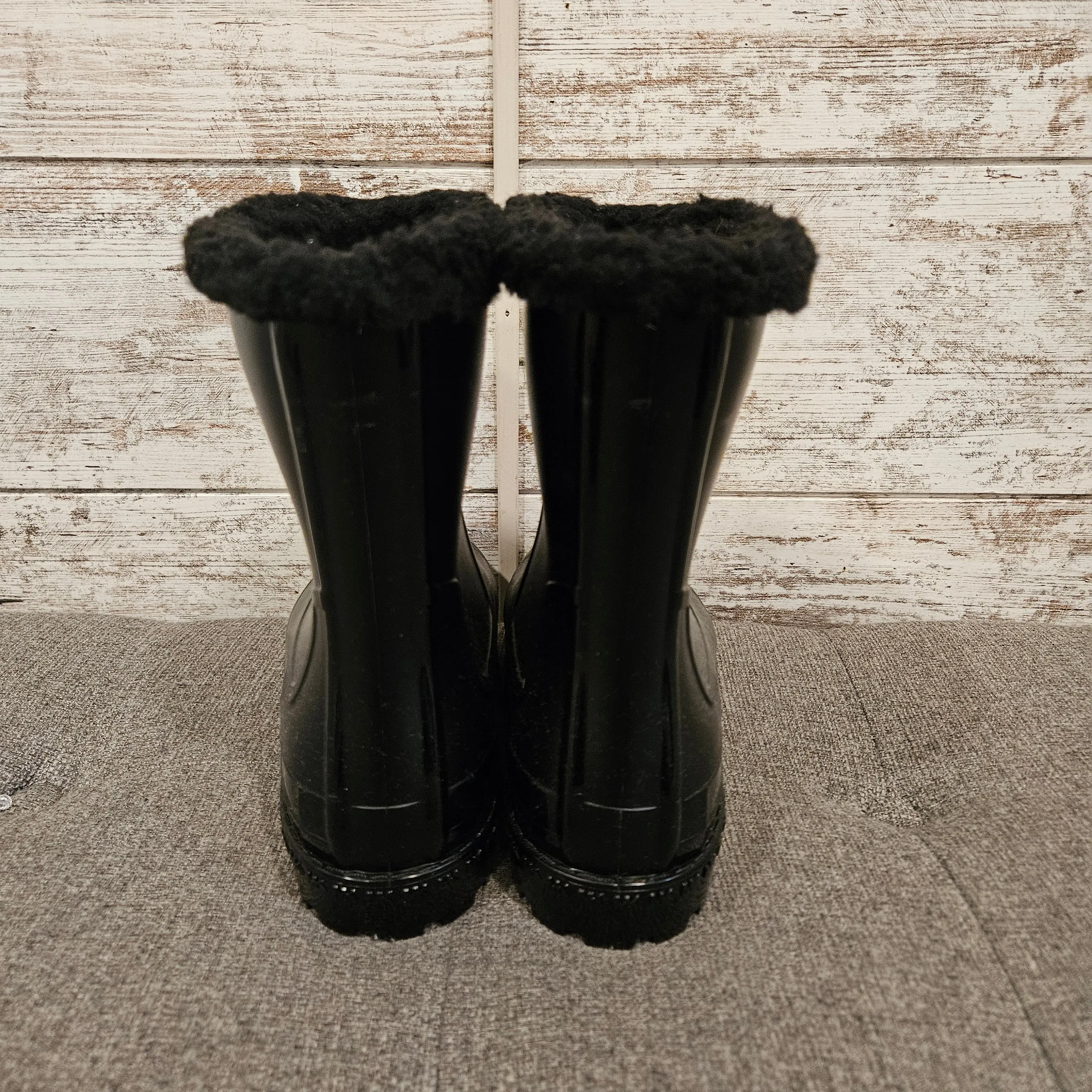 BLACK RAIN BOOTS (NEW) $198