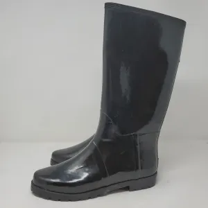 BLACK RAIN BOOTS