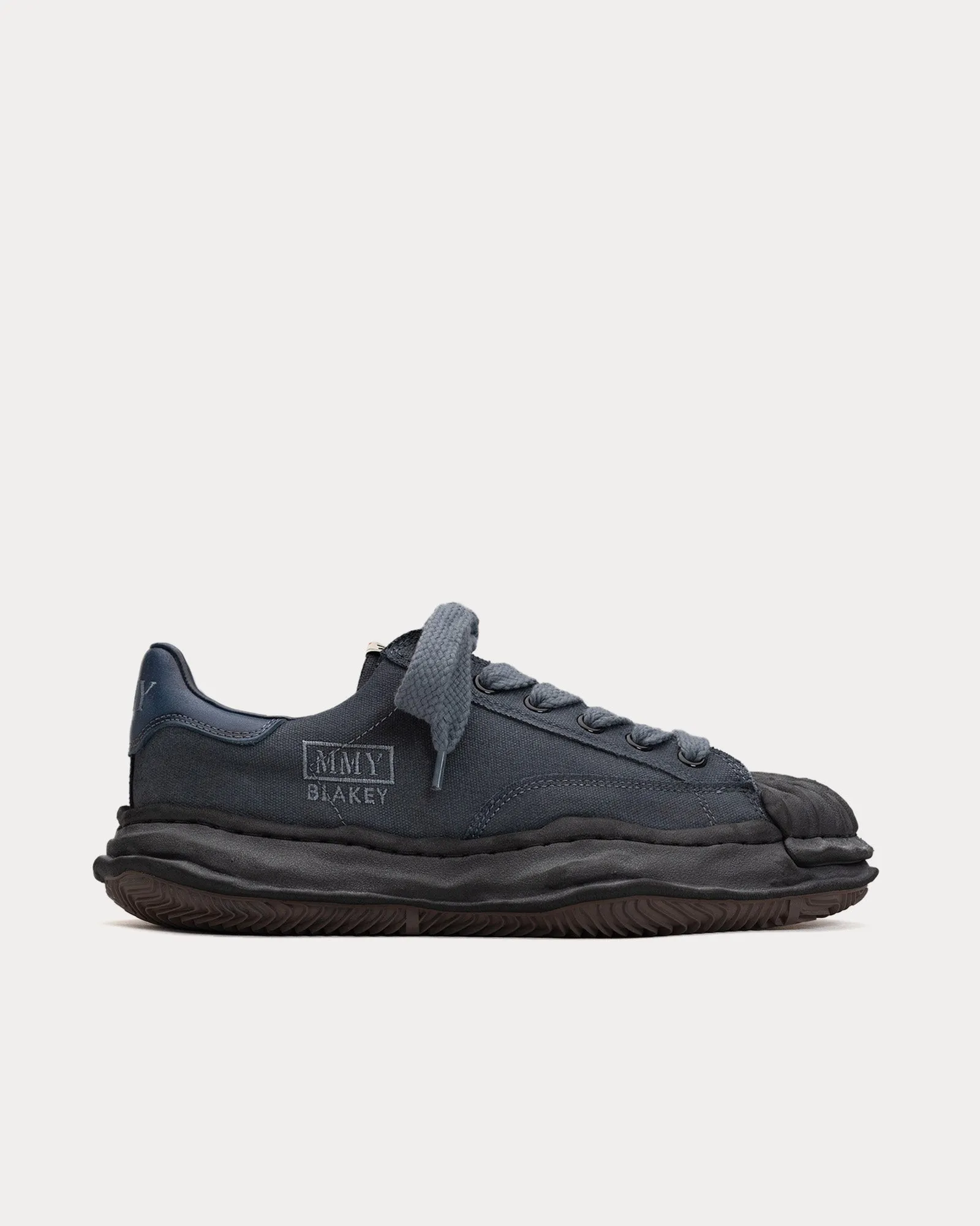 Blakey OG Sole Over-Dyed Canvas Black / Black Low Top Sneakers