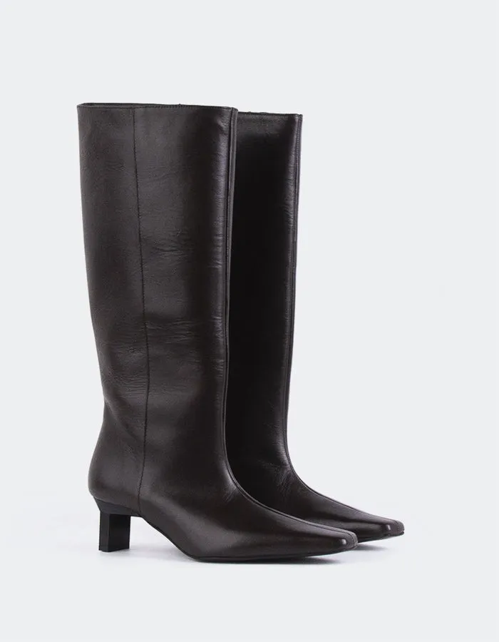 Blanzy Brown Leather