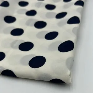 Blouse Weight, Navy Polka Dots (WDW1683)