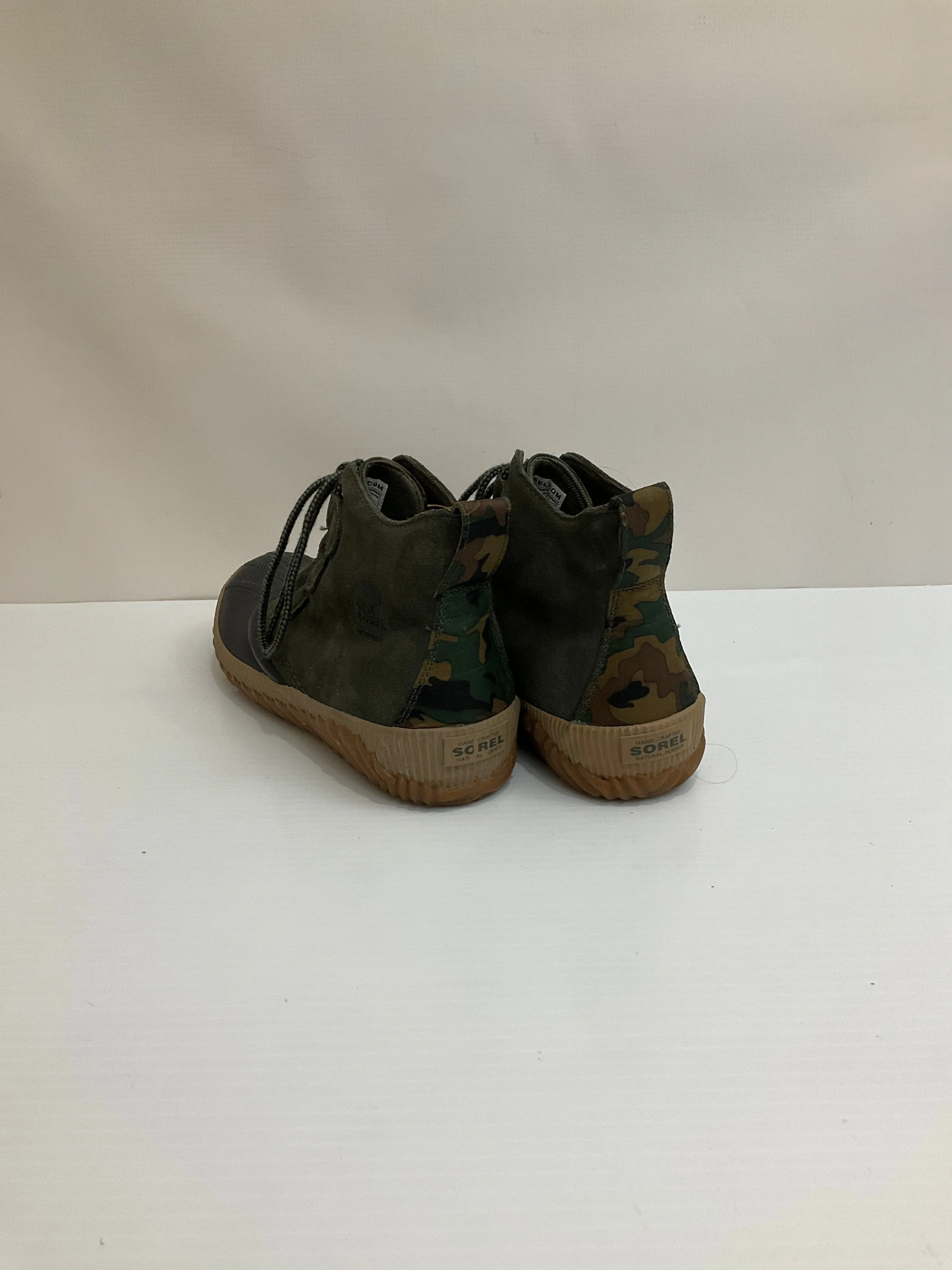 Boots Rain By Sorel In Camoflauge, Size: 9.5