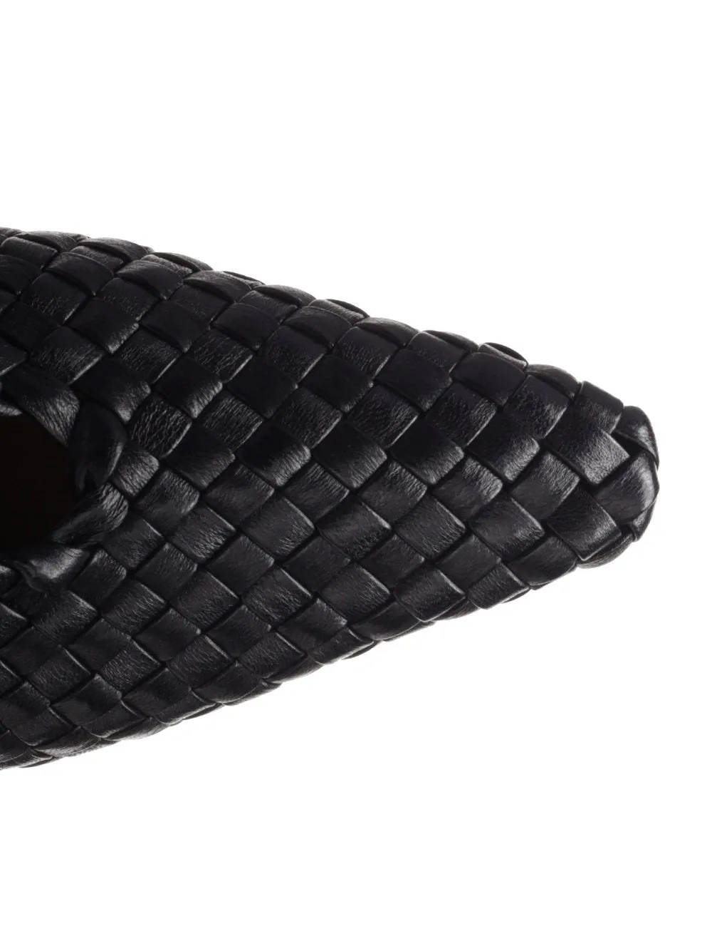 Bottega Veneta Woven Almond Pumps
