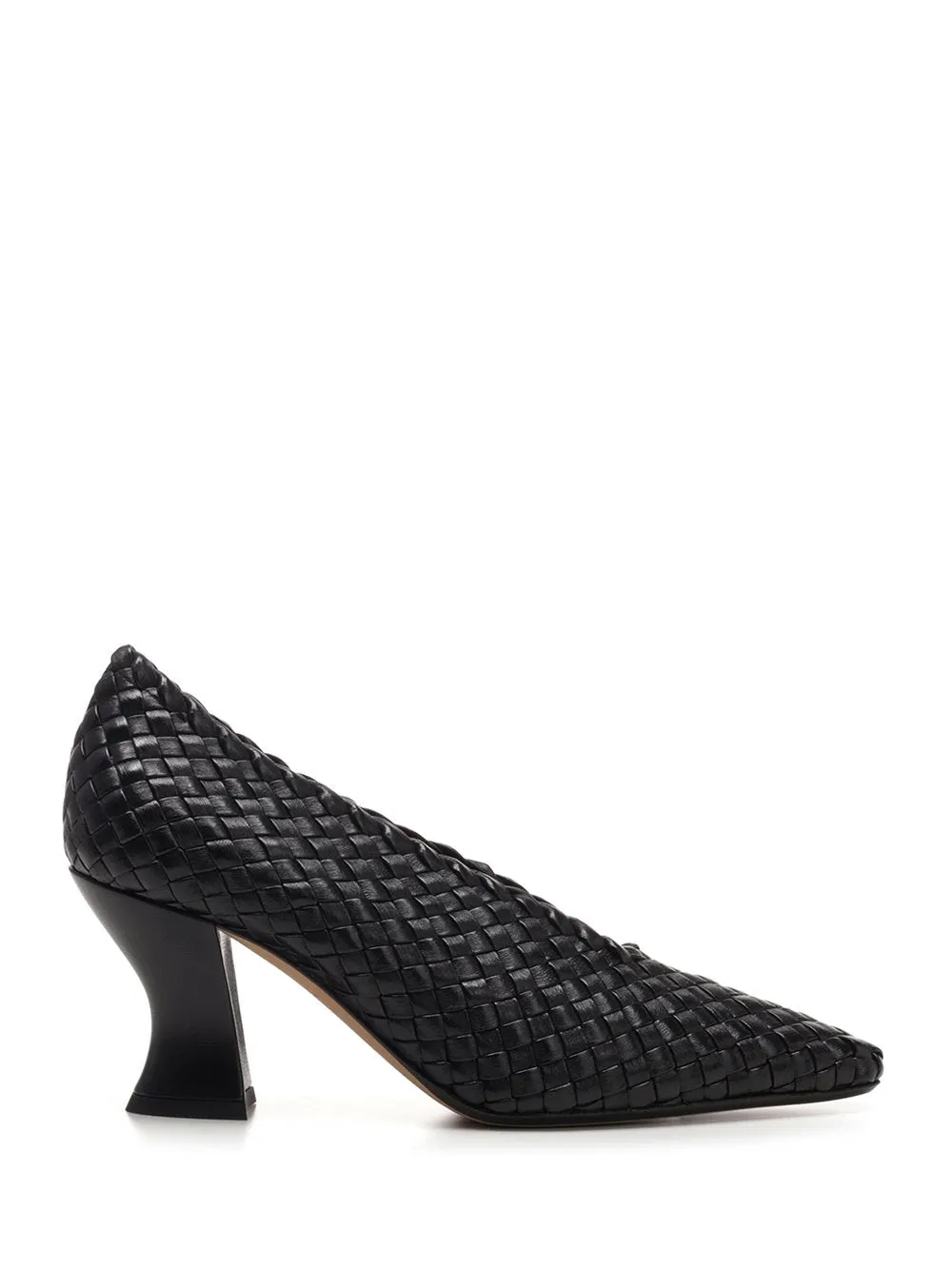 Bottega Veneta Woven Almond Pumps