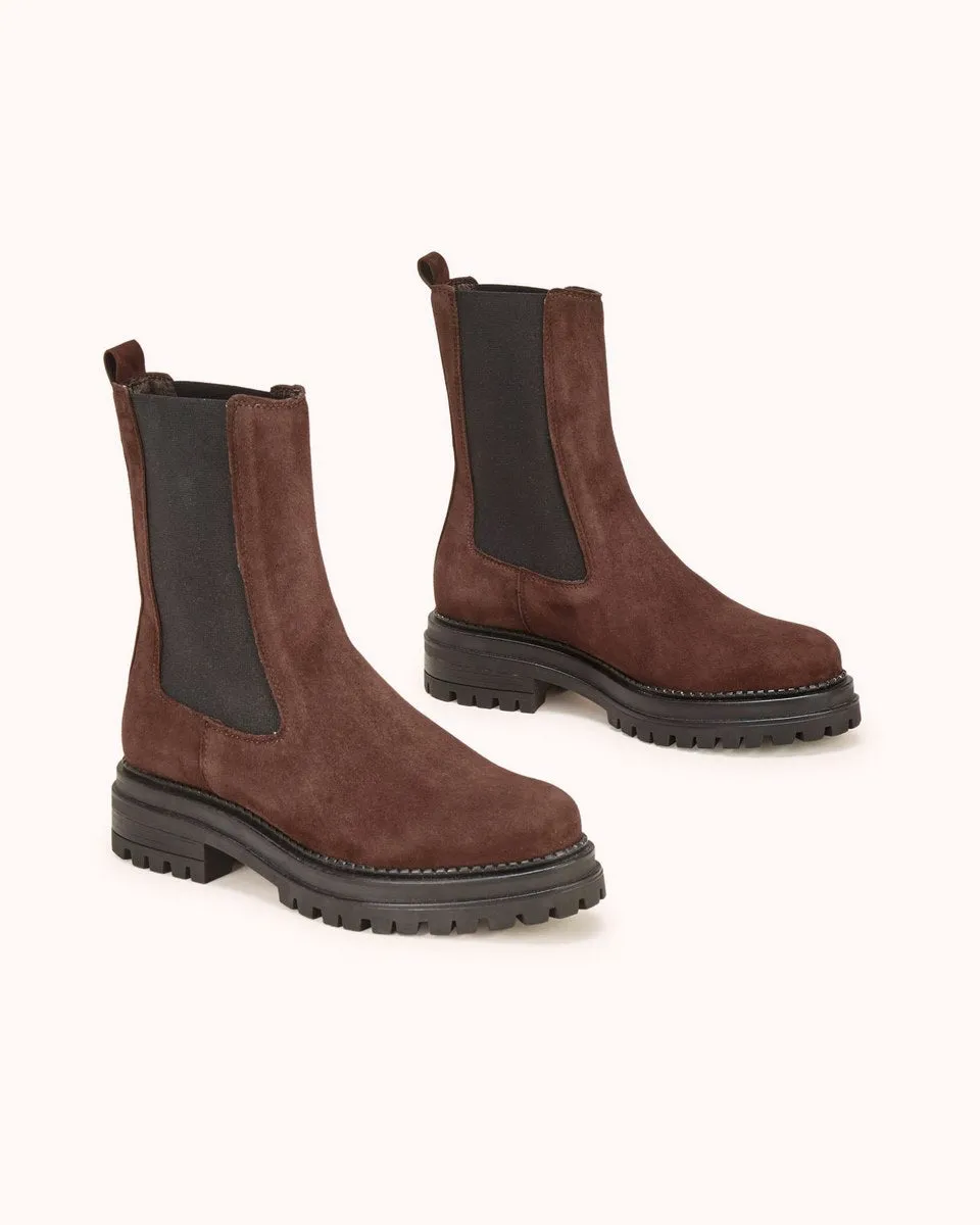 Bottines Chelsea En Felici - Marron