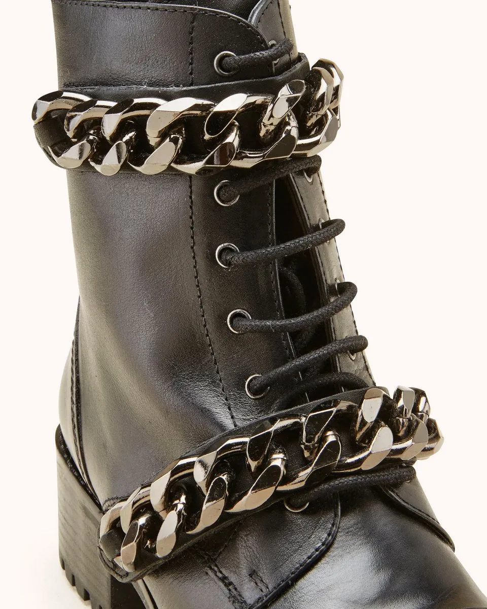 Bottines En Cuir Kori - Noir