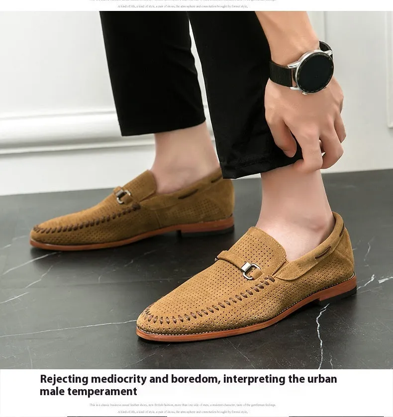 Breathable Slip Shoes Punching