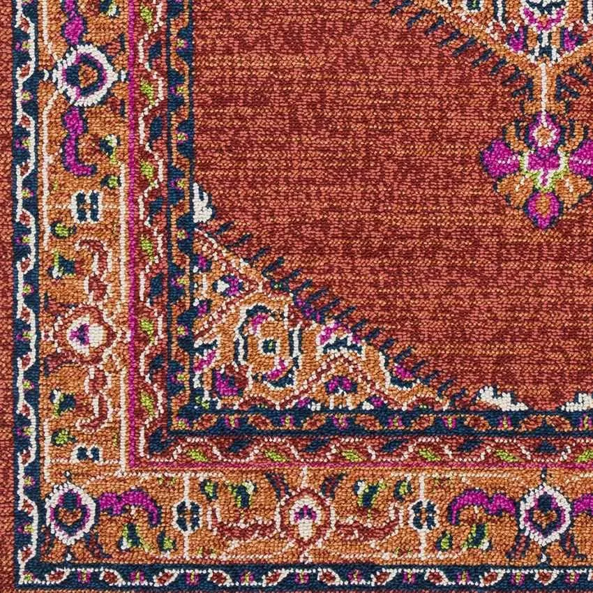 Brenna 8x10 Traditional Red Area Rug Carpet for Living Room Bedroom or Kitchen (7'10" x 10')